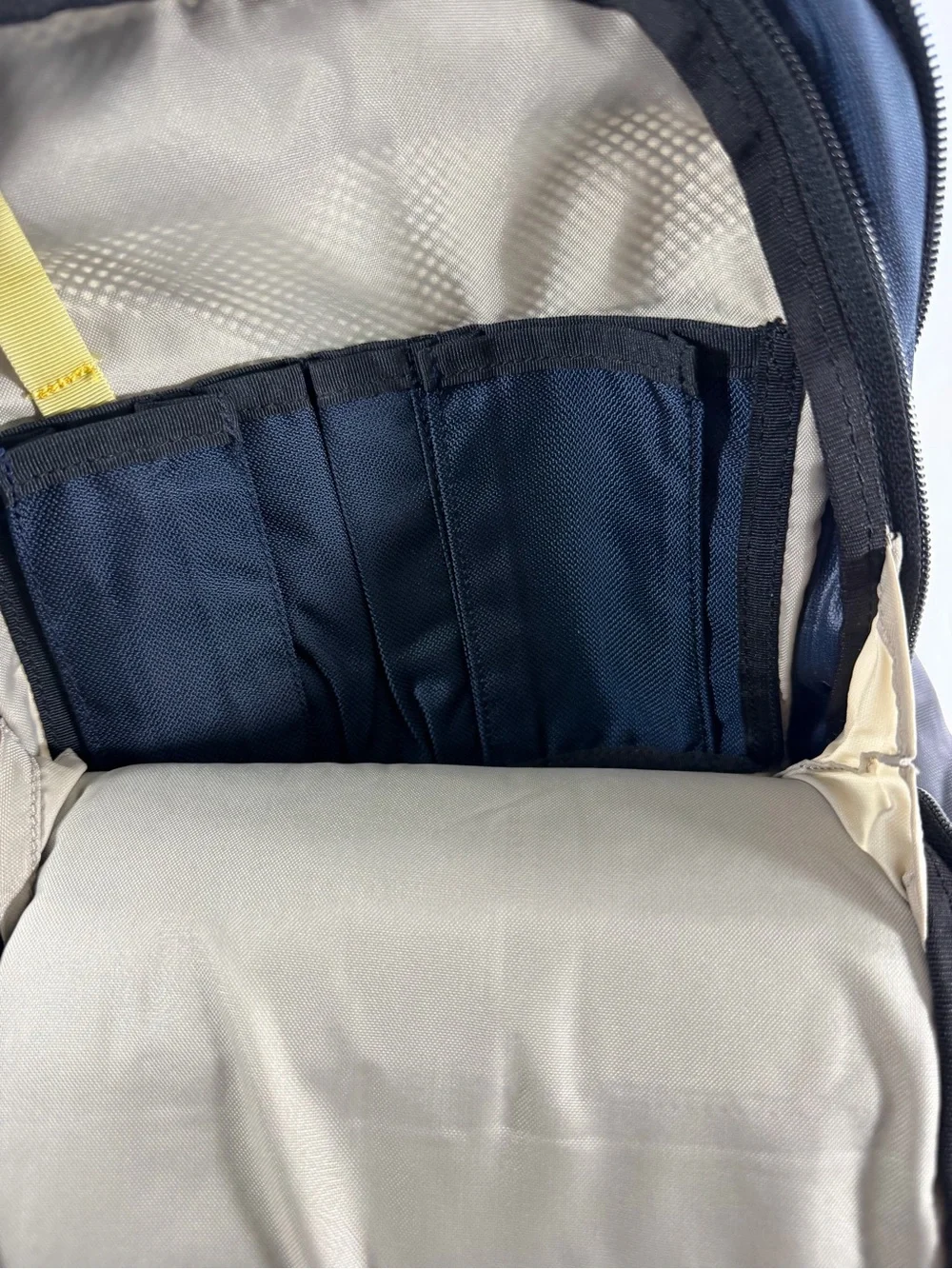 Vintage Y2K REI Multi Compartment Backpack Blue Gray Hiking Travel Daypack